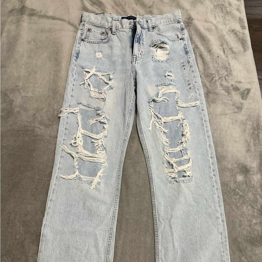 90s baggy size 6 AERO jeans